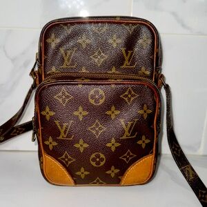 Auth Louis Vuitton Monogram hand bag